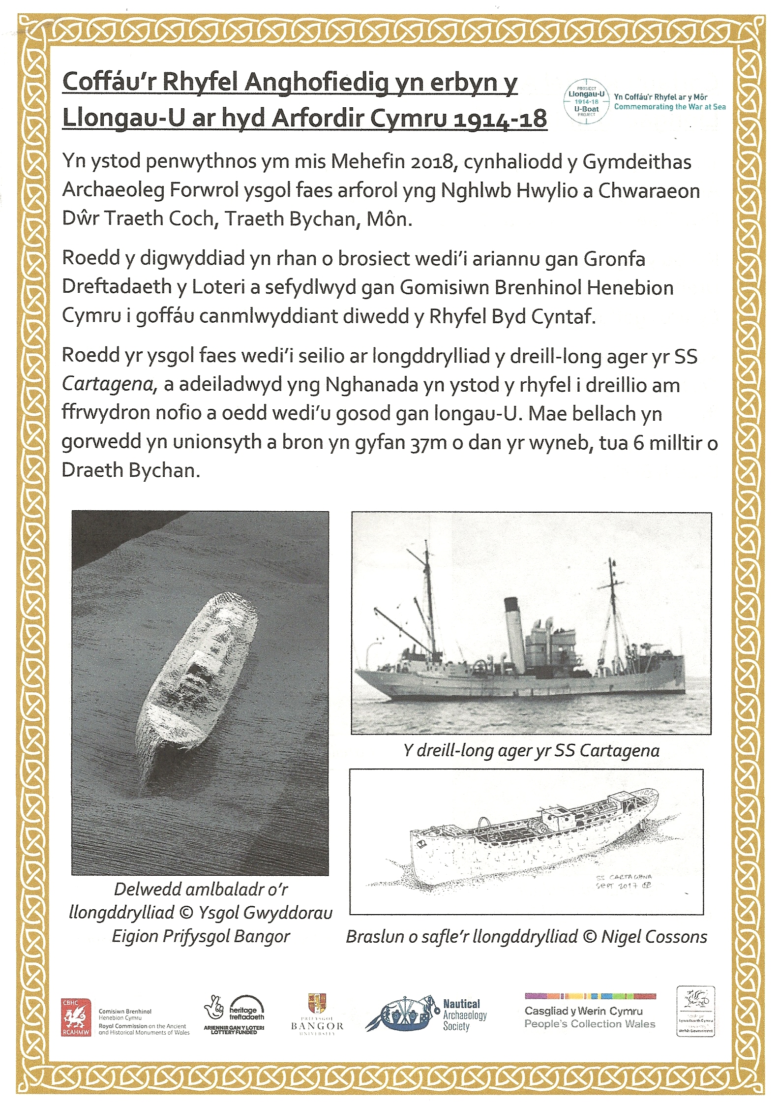 A message in a bottle